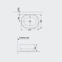 PORTA HDA025 | Art Vanity Washbasin