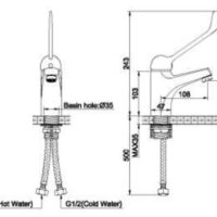 ZILVER UB002 | Medical Elbow-Action Mixer
