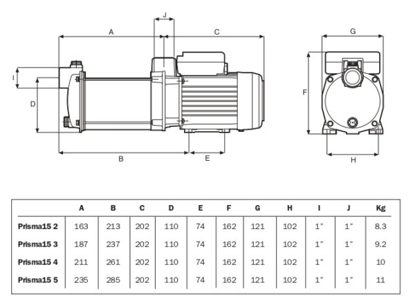 ESPA Prisma15 | Pressure Pump