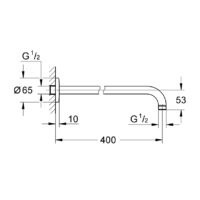 GROHE Tempesta 27851000 | Shower Arm