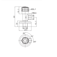PORTA HDJ855 | Tee Stopcock