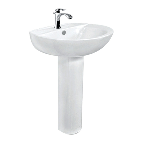 FINECERA FC2410 | Full Pedestal Washbasin