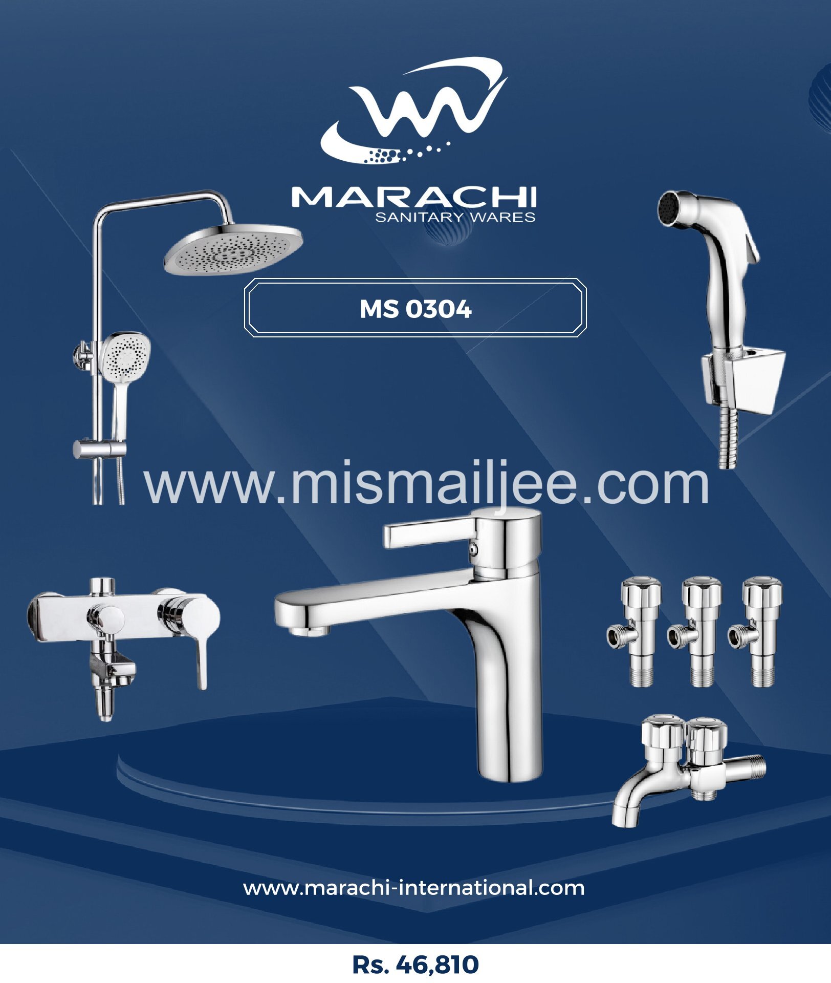 Complete Shower Set | MIJ Sanitary