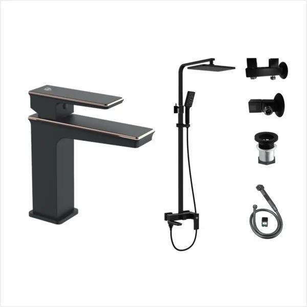 FAISAL Goldline 9107 | Bathroom Set