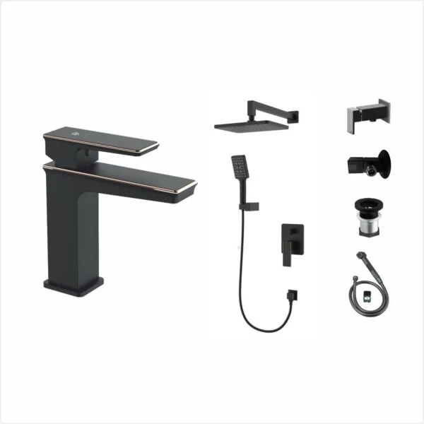 FAISAL Goldline 9107A | Concealed Bathroom Set