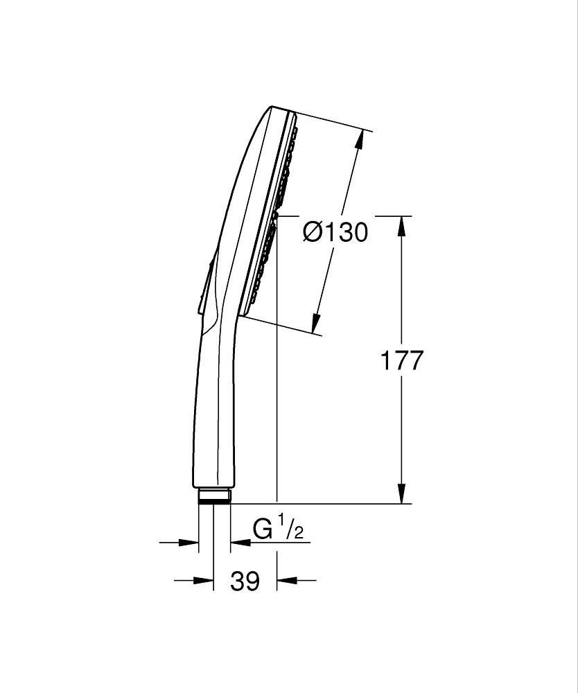 GROHE SmartActive 26574GN0 | Hand Shower Set
