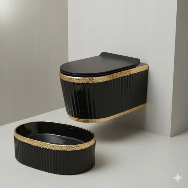 AQUABATH ABWH-WB-1015 | Wall Hung Toilet Set