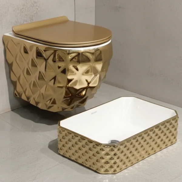 AQUABATH ABWH-WB-1016 | Wall Hung Toilet Set