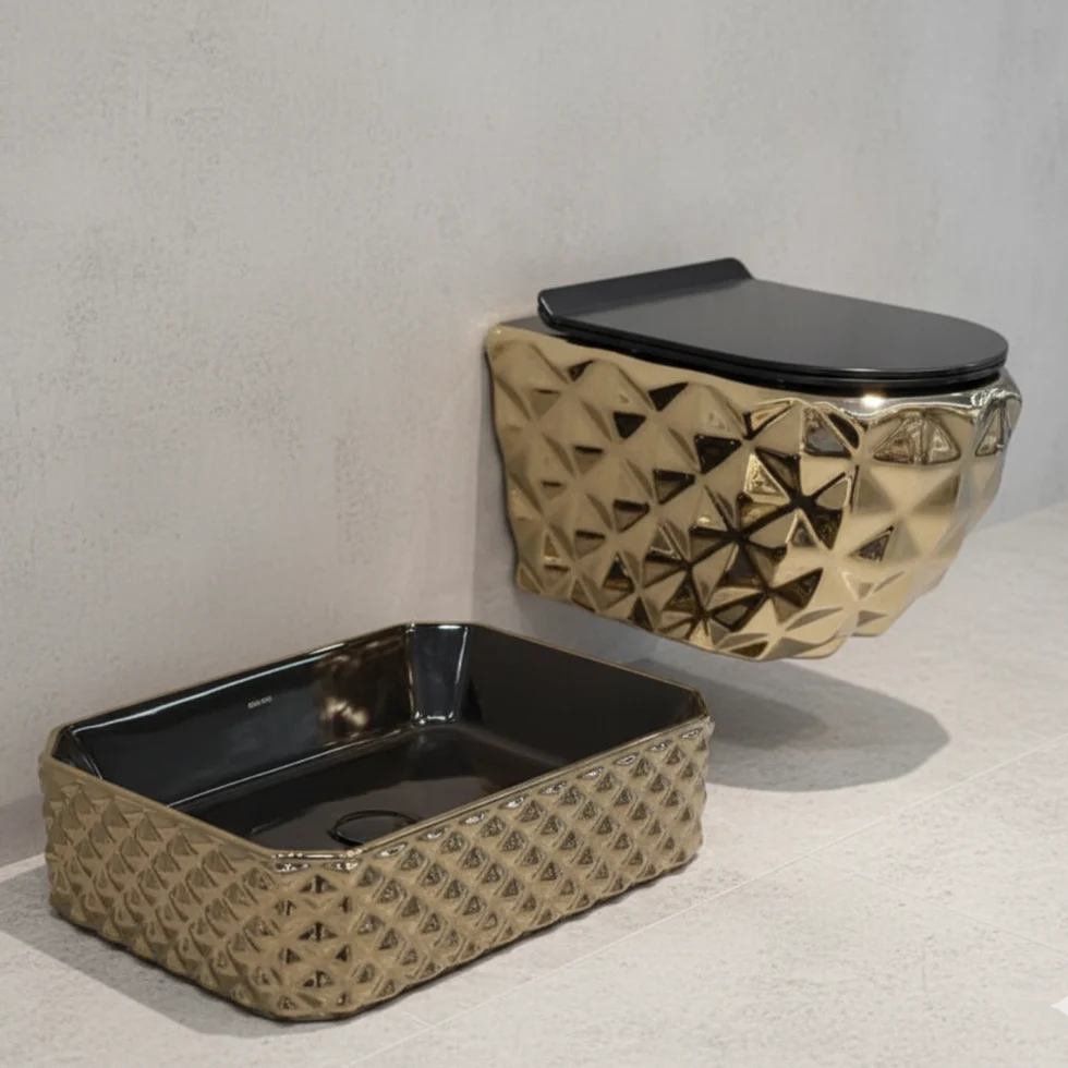 AQUABATH ABWH-WB-1017 | Wall Hung Toilet Set