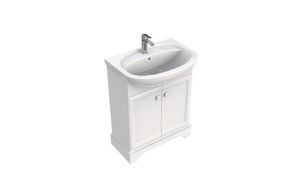 PORTA Petal HDFL001HGW | Cabinet Washbasin